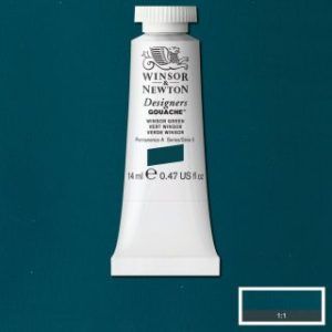 Gouache Winsor & Newton (57) Verde Winsor 14 ml. Art.-Nr. 50947218