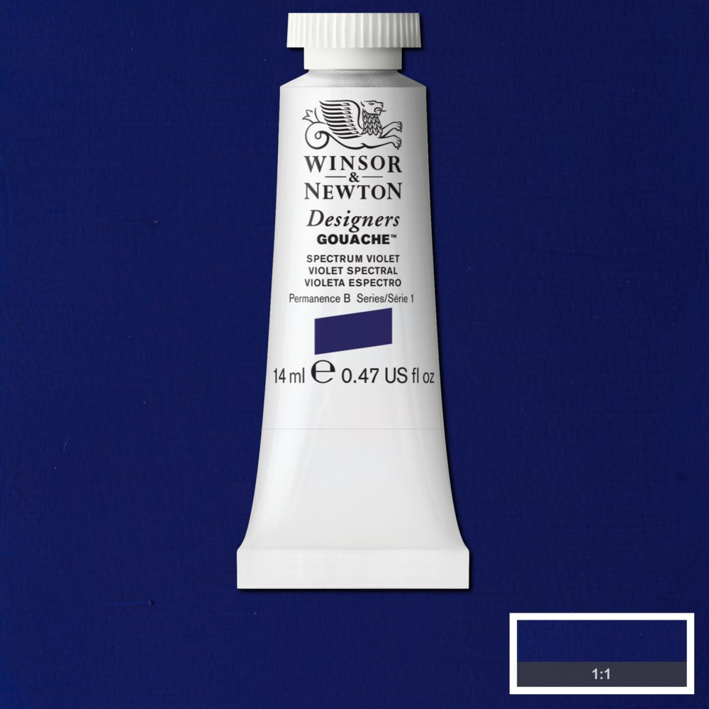 Gouache Winsor & Newton (41) Violeta Espectro 14 ml. Art.-Nr. 50947300