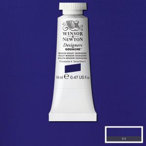 Gouache Winsor & Newton (40) Violeta Winsor (Dioxacina) 14 ml. Art.-Nr. 50946167