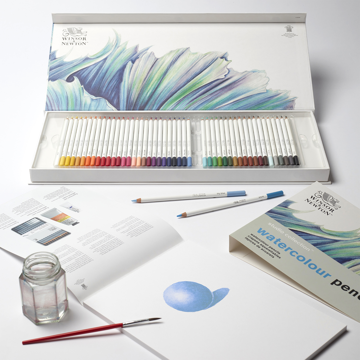 Estuche de Lápices Acuarelables de 48 Colores Art.-Nr. 2090003