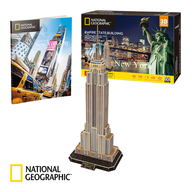 Puzzle 3D National Geographic – Empire State Building Art.-Nr. DS0977H