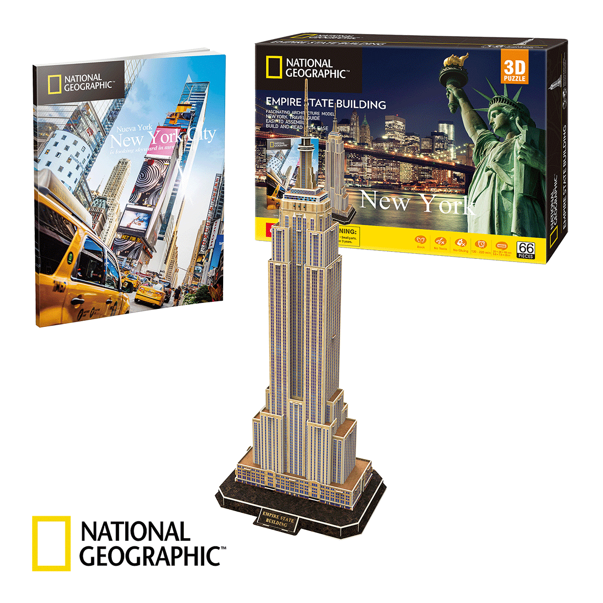 Puzzle 3D National Geographic – Empire State Building Art.-Nr. DS0977H