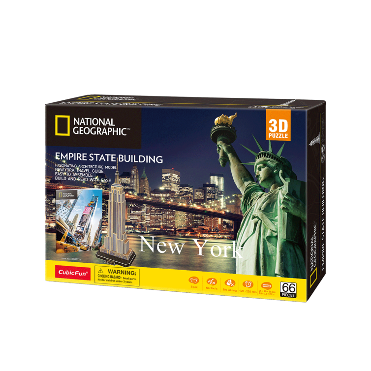 Puzzle 3D National Geographic – Empire State Building Art.-Nr. DS0977H
