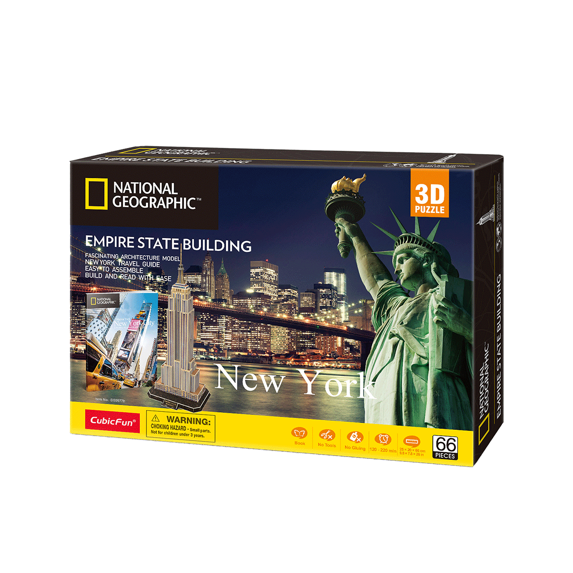 Puzzle 3D National Geographic – Empire State Building Art.-Nr. DS0977H