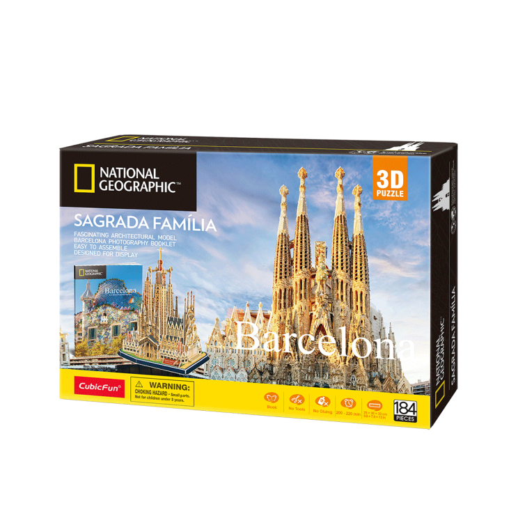 Puzzle 3D National Geographic – Sagrada Familia Art.-Nr. DS0984H