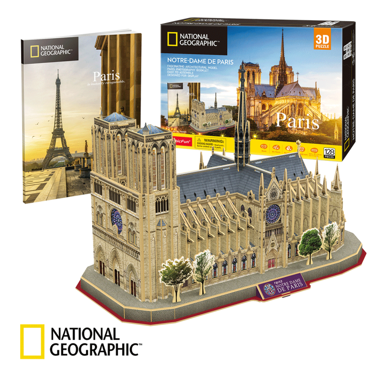 Puzzle 3D National Geographic – Notre-Dame Art.-Nr. DS0986H
