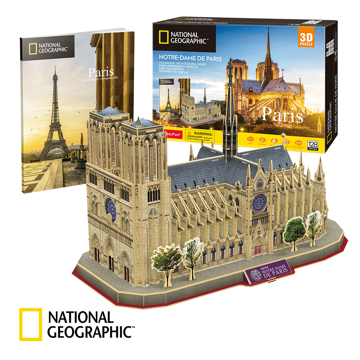 Puzzle 3D National Geographic – Notre-Dame Art.-Nr. DS0986H