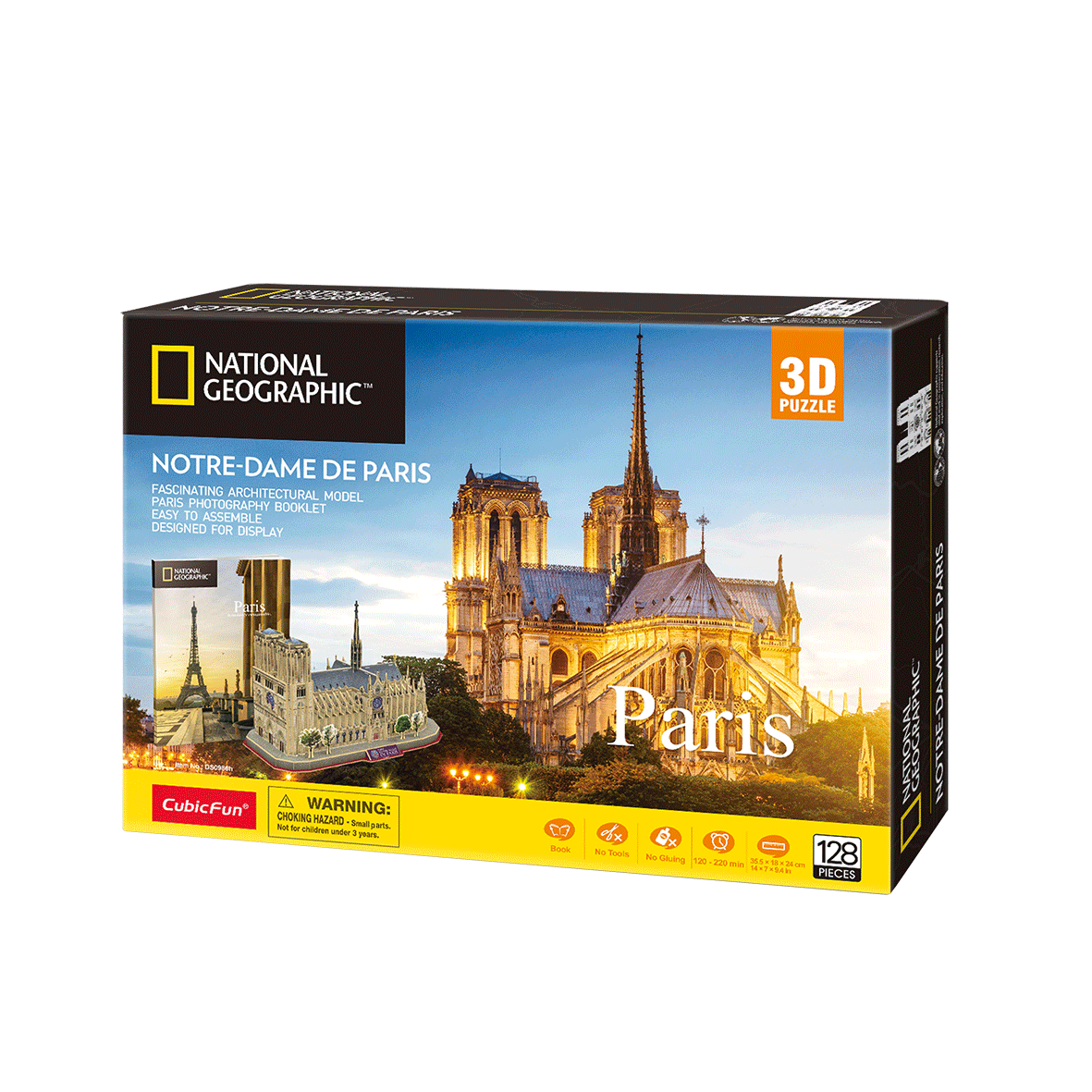 Puzzle 3D National Geographic – Notre-Dame Art.-Nr. DS0986H