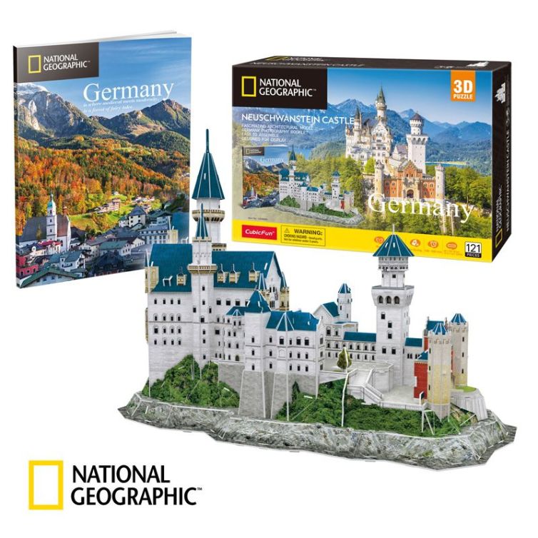 Puzzle 3D National Geographic – Castillo Neuschwanstein Art.-Nr. DS0990H