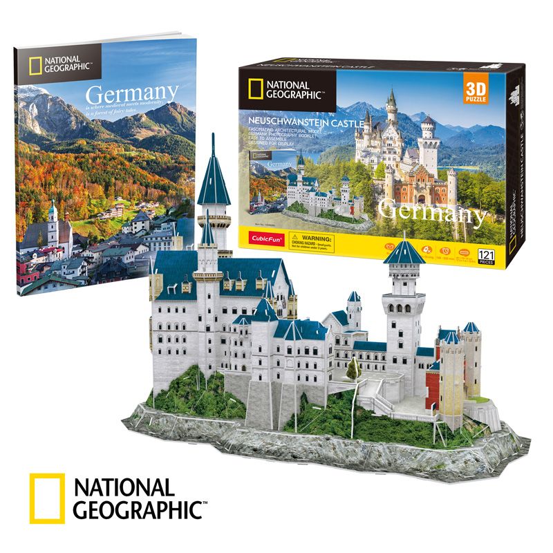 Puzzle 3D National Geographic – Castillo Neuschwanstein Art.-Nr. DS0990H