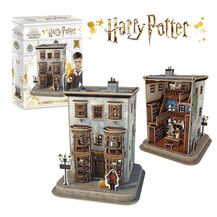 Puzzle 3D Harry Potter – Tienda de varitas Ollivanders Art.-Nr. DS1006h