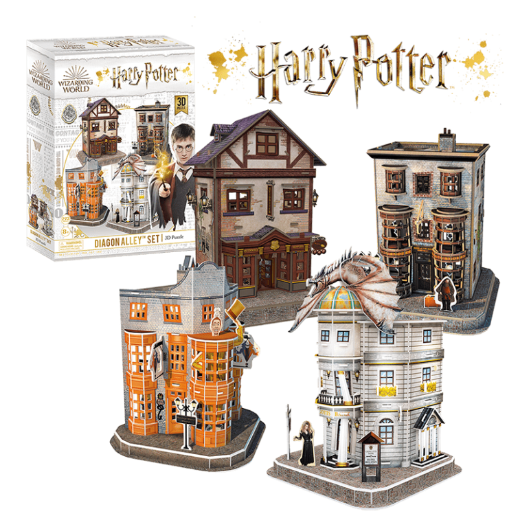 Puzzle 3D Harry Potter – Callejón Diagon Art.-Nr. DS1009h