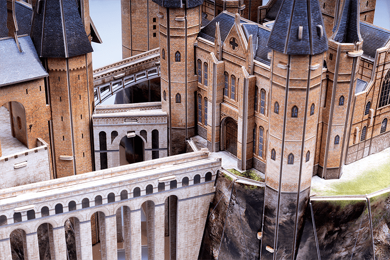Puzzle 3D Harry Potter – Castillo de Hogwarts Art.-Nr. DS1013H