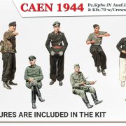 1:35  CAEN 1944 Pz.Kpfw.IV Ausf.H & Kfz.70 c/tripulaciones Art.-Nr. 36066
