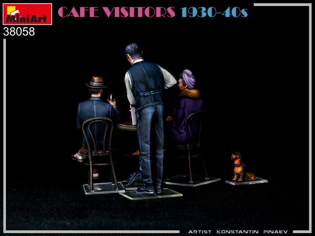 1:35 Clientes del café 1930-40s Art.-Nr. 38058