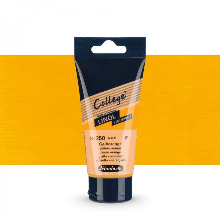 Tinta Linóleo Amarillo Anaranjado 75 ml Art.-Nr. 39 250