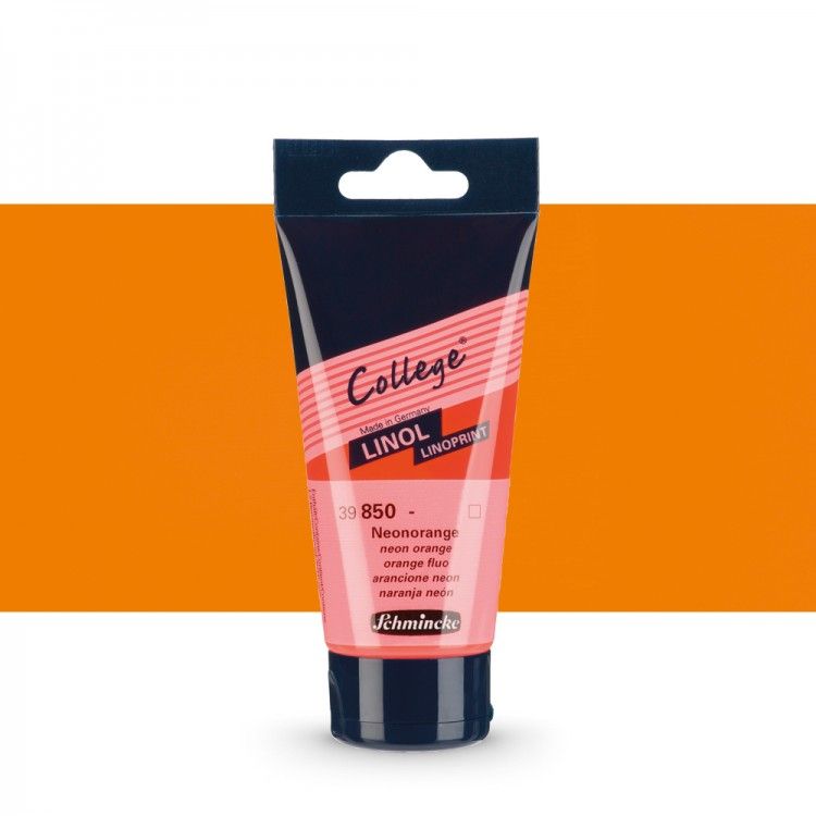 Tinta Linóleo Naranja Neón 75 ml Art.-Nr. 39 850