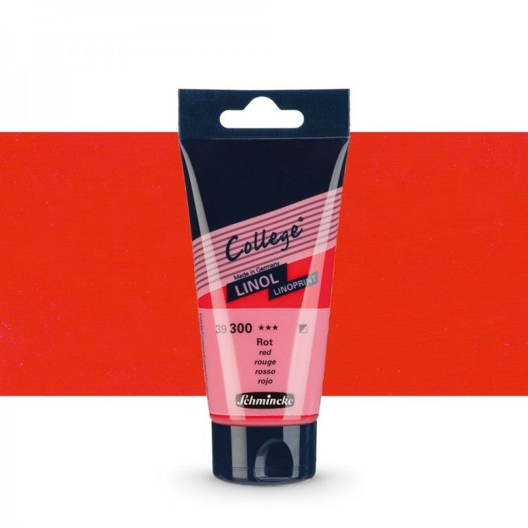 Tinta Linóleo Rojo 75 ml Art.-Nr. 39 300