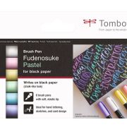 Tombow Set 6 Fudenosuke Pastel Art.-Nr. WS-BS-6P 15775
