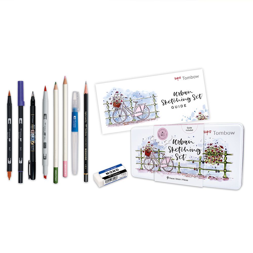 Tombow Urban Sketching Set Art.-Nr. URBAN-SET 17613