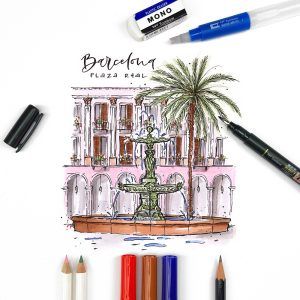 Tombow Urban Sketching Set Art.-Nr. URBAN-SET 17613