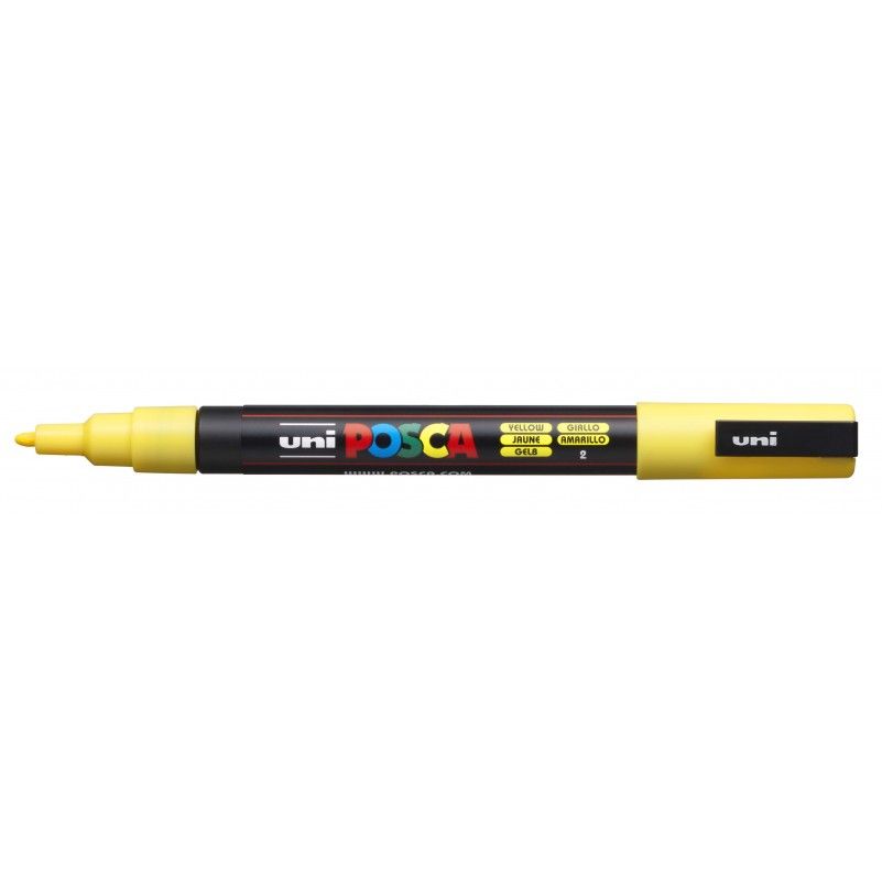Rotulador Posca Punta Redonda Art.-Nr. PC-3M (05) Amarillo