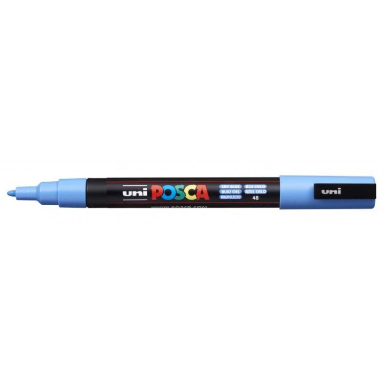 Rotulador Posca Punta Redonda Art.-Nr. PC-3M (27) Azul Cielo