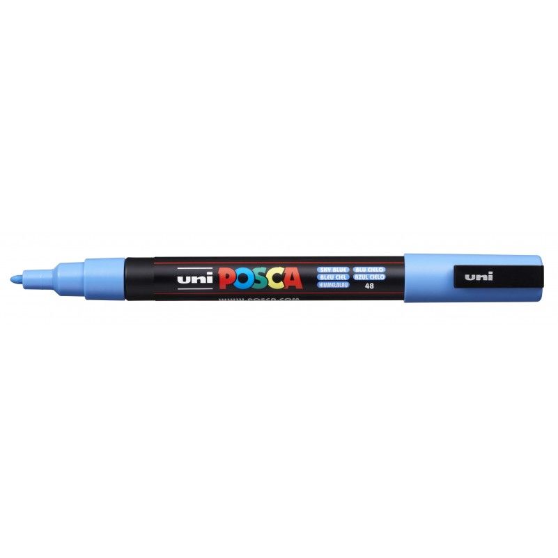 Rotulador Posca Punta Redonda Art.-Nr. PC-3M (27) Azul Cielo