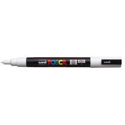 Rotulador Posca Punta Redonda Art.-Nr. PC-3M (01) Blanco