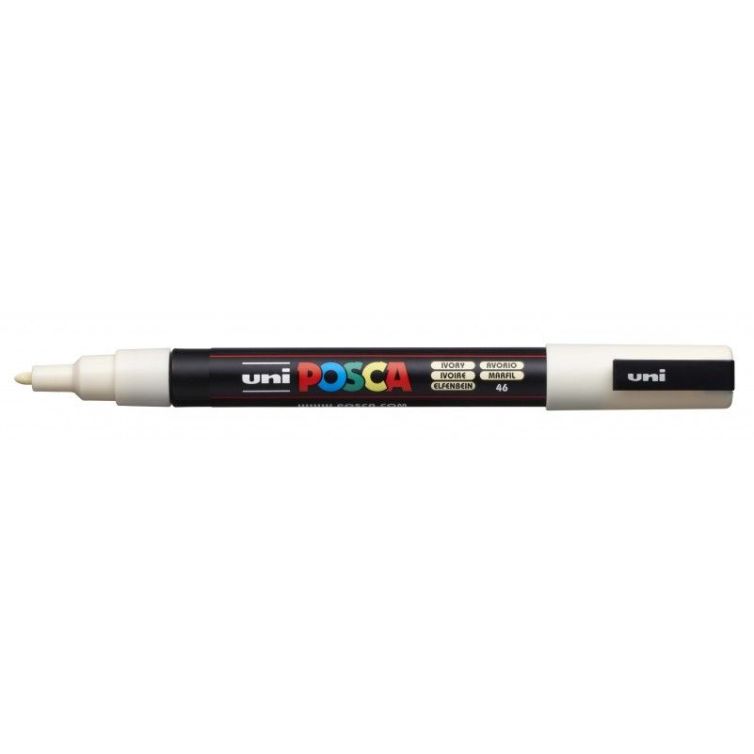 Rotulador Posca Punta Redonda Art.-Nr. PC-3M (02) Marfil