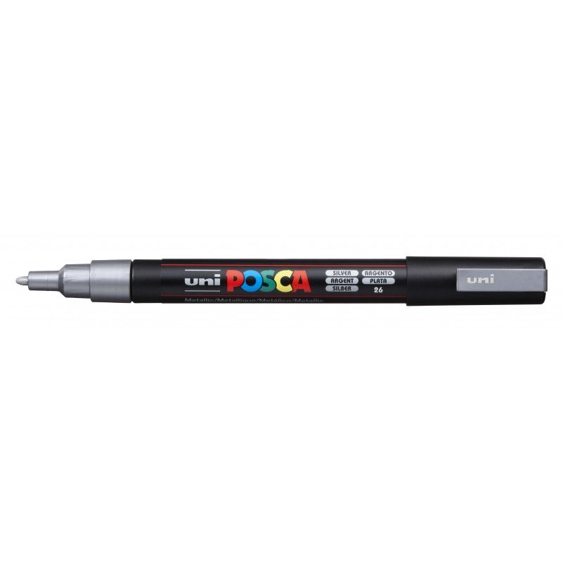 Rotulador Posca Punta Redonda Art.-Nr. PC-3M (35) Plata