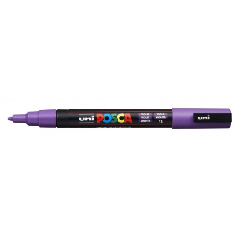 Rotulador Posca Punta Redonda Art.-Nr. PC-3M (19) Violeta