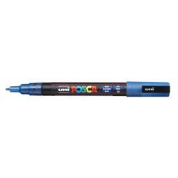 Rotulador Posca Punta Redonda Art.-Nr. PC-3ML (42) Azul Purpurina