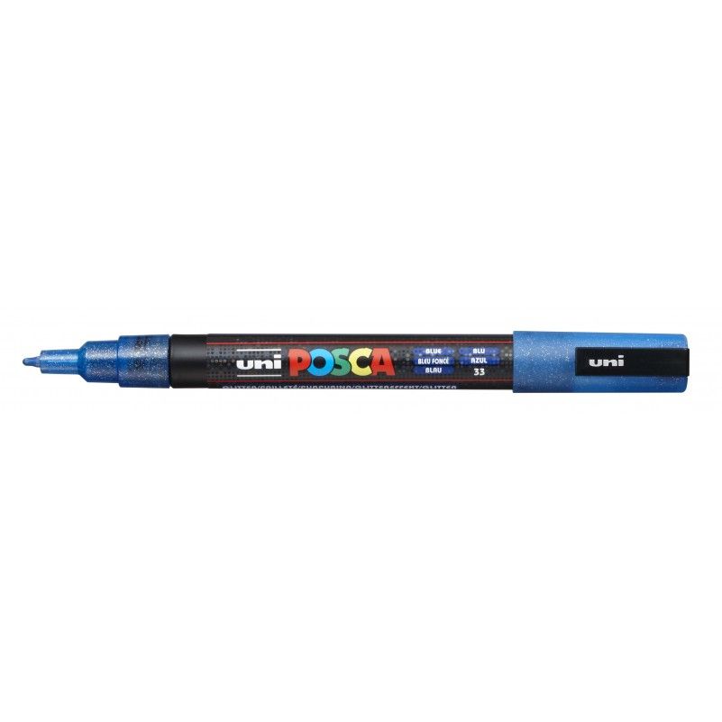 Rotulador Posca Punta Redonda Art.-Nr. PC-3ML (42) Azul Purpurina