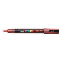 Rotulador Posca Punta Redonda Art.-Nr. PC-3ML (40) Rojo Purpurina