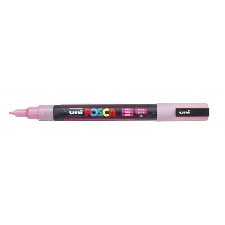 Rotulador Posca Punta Redonda Art.-Nr. PC-3ML (39) Rosa Purpurina