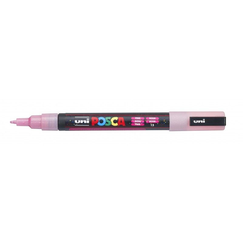 Rotulador Posca Punta Redonda Art.-Nr. PC-3ML (39) Rosa Purpurina