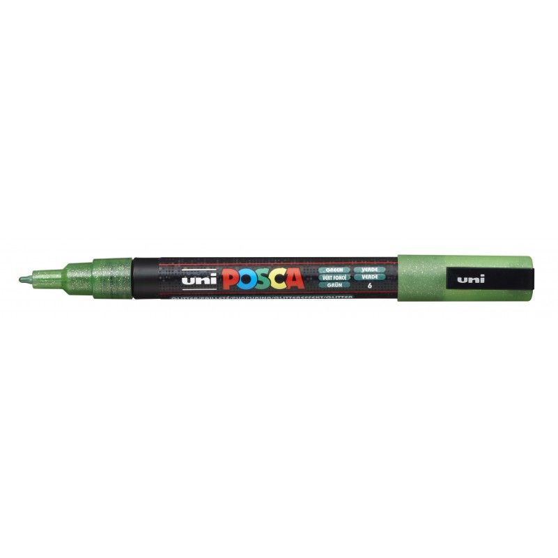 Rotulador Posca Punta Redonda Art.-Nr. PC-3ML (41) Verde Purpurina