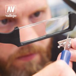 Lupa Ligera de Cabeza con 4 Lentes Art.-Nr. T14001