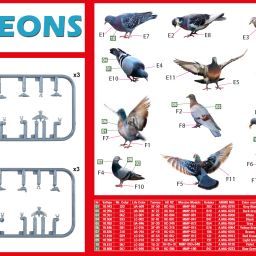 1:35 palomas miniart art. nr. 38036