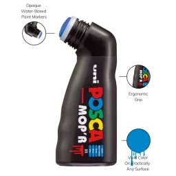 rotulador posca mop'r blanco