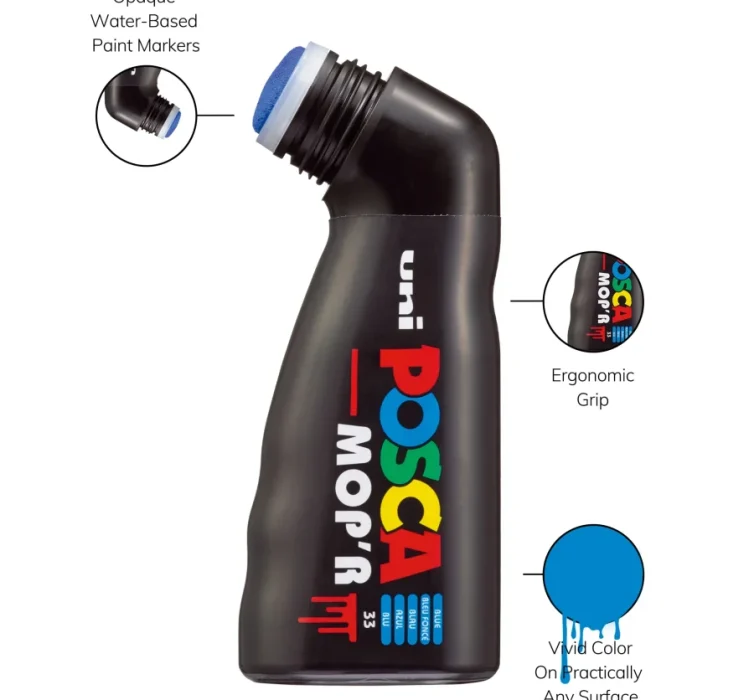 Rotulador Posca MOP’R Blanco