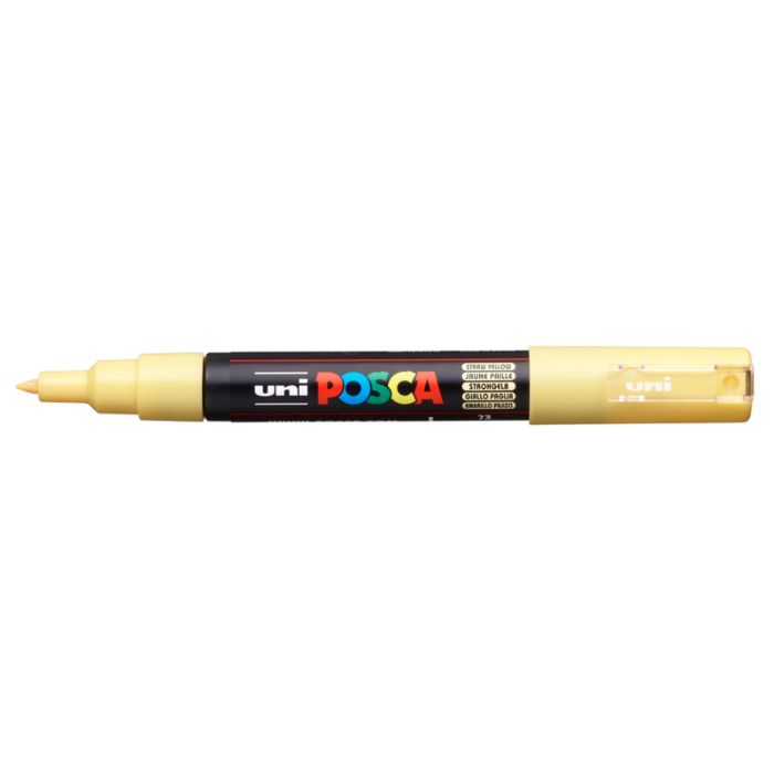 Rotulador Posca Punta Cónica PC-1MC Amarillo Pajizo