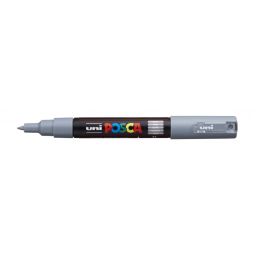 rotulador posca punta cónica pc 1mc gris