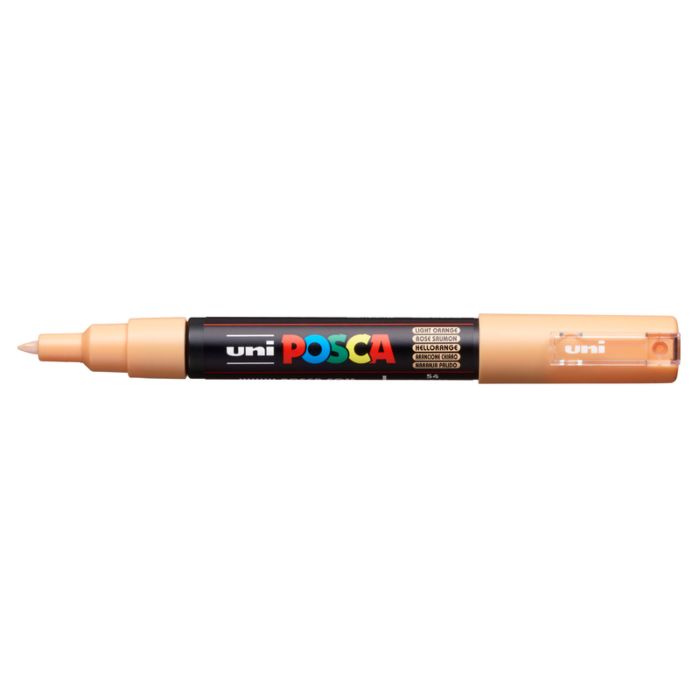 Rotulador Posca Punta Cónica PC-1MC Naranja Pálido