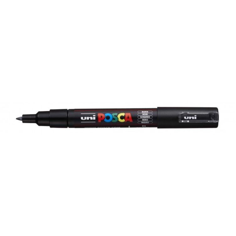 Rotulador Posca Punta Cónica PC-1MC Negro