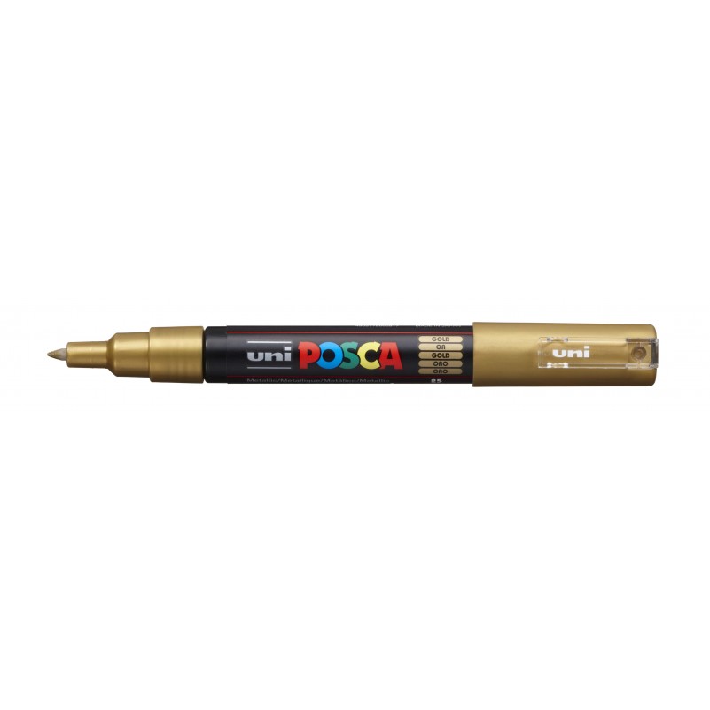 rotulador posca punta cónica pc 1mc oro