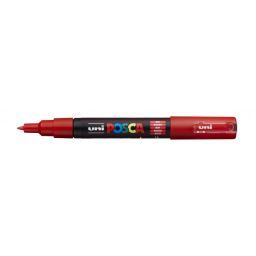 rotulador posca punta cónica pc 1mc rojo