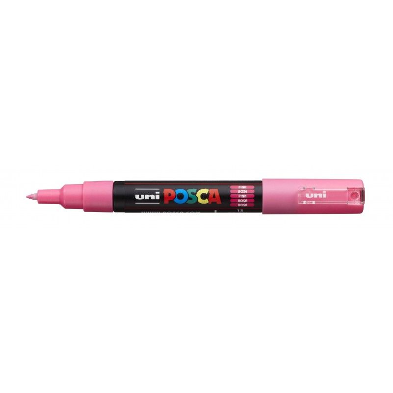 rotulador posca punta cónica pc 1mc rosa
