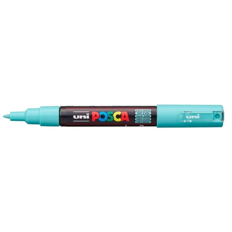 Rotulador Posca Punta Cónica PC-1MC Verde Marino